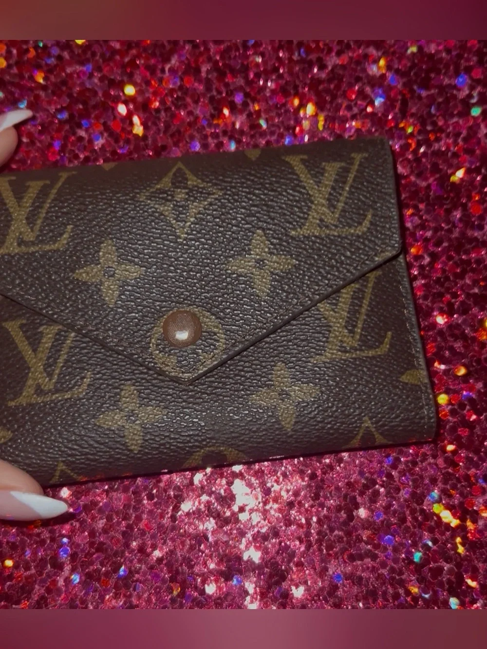 Brown Monogram Canvas Small Wallet